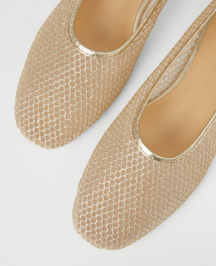 Mesh Ballet Flats