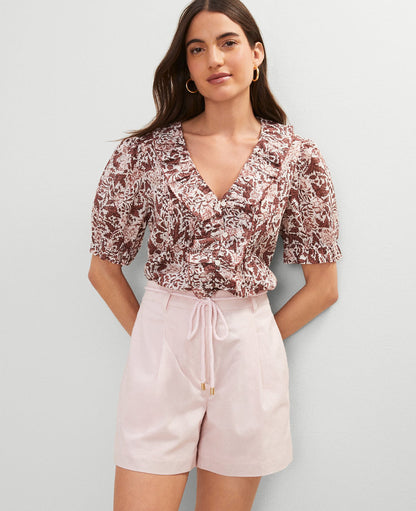 Weekend Collection Belted Short
