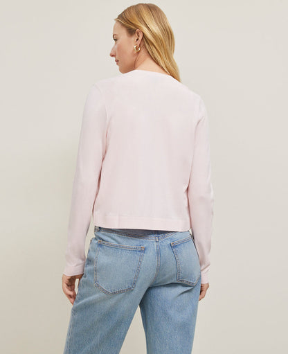 Petite Cropped Open Cardigan