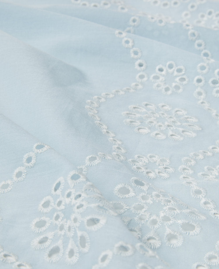Eyelet Square Scarf