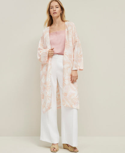 Floral Long Kimono
