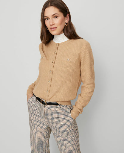 Petite Textured Cardigan