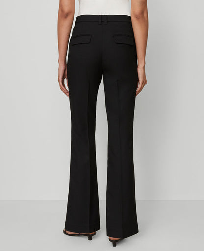 The Petite Slim Flare Trouser Pant in Bi-Stretch - Curvy Fit