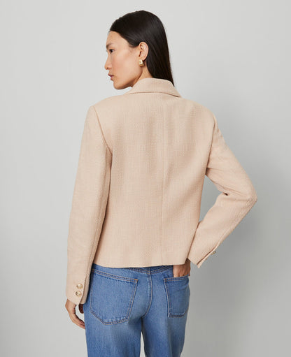 The Military Blazer Jacket in Tweed