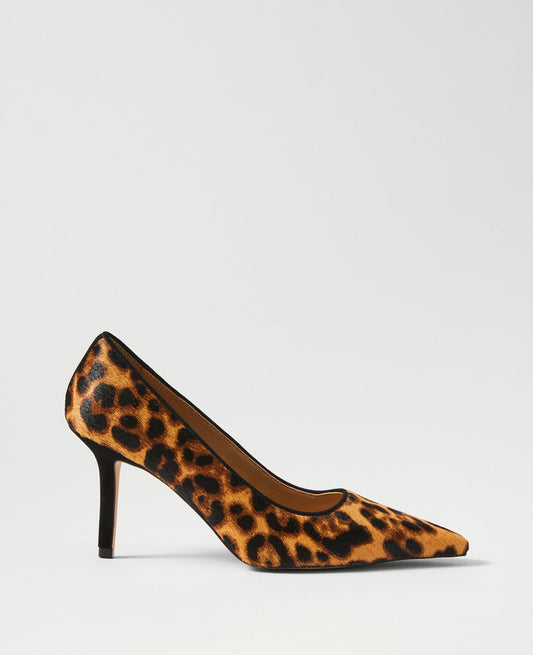 Pointy Toe Haircalf Pumps