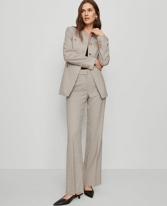 The Jayne Trouser Pant in Houndstooth