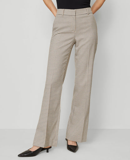 The Petite Jayne Trouser Pant in Houndstooth