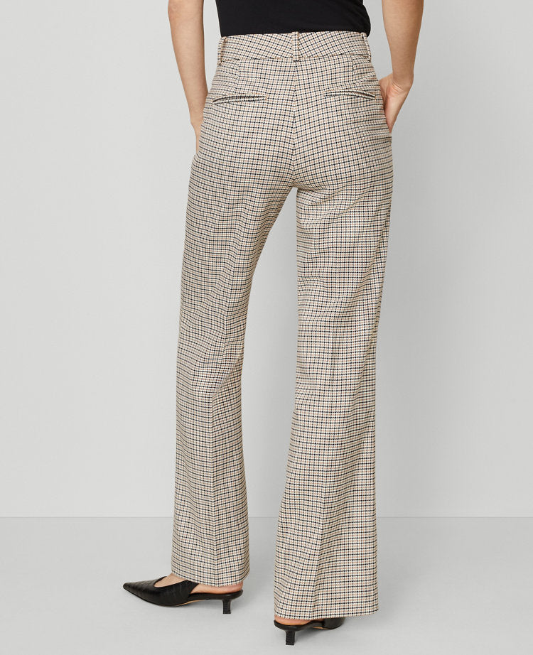 The Petite Jayne Trouser Pant in Houndstooth