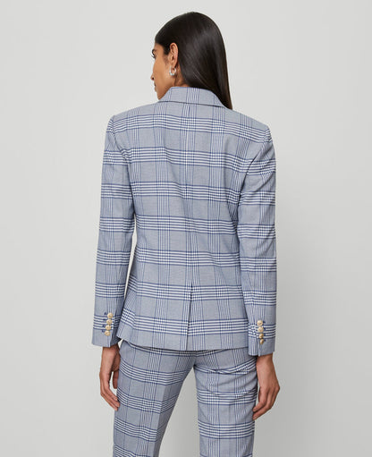 The Hutton Blazer in Glen Check