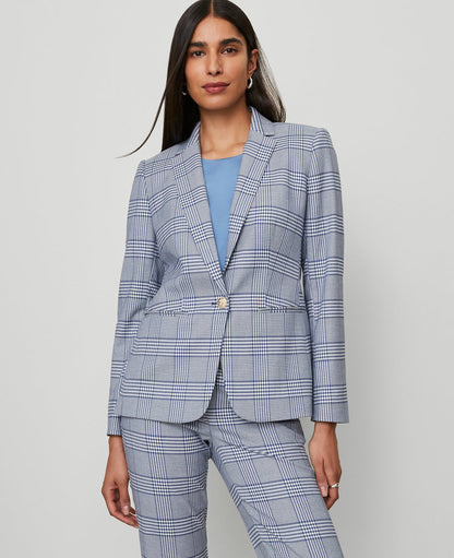 The Hutton Blazer in Glen Check