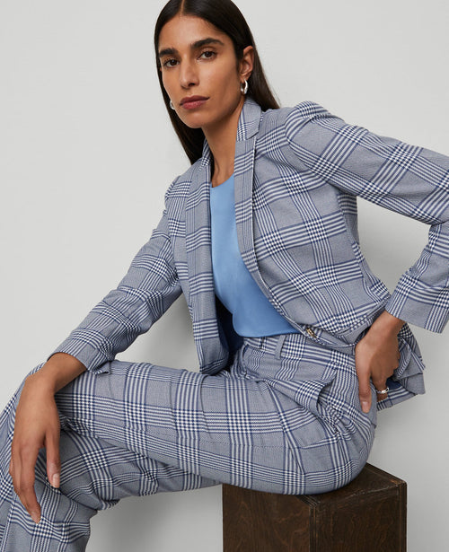 The Hutton Blazer in Glen Check