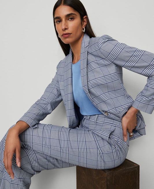 The Hutton Blazer in Glen Check