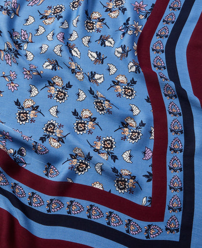 Floral Square Scarf
