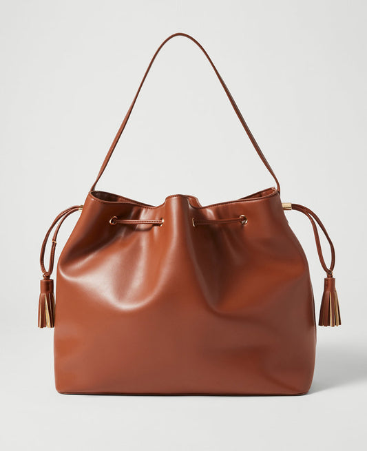 Weekend Collection Drawstring Bucket Bag