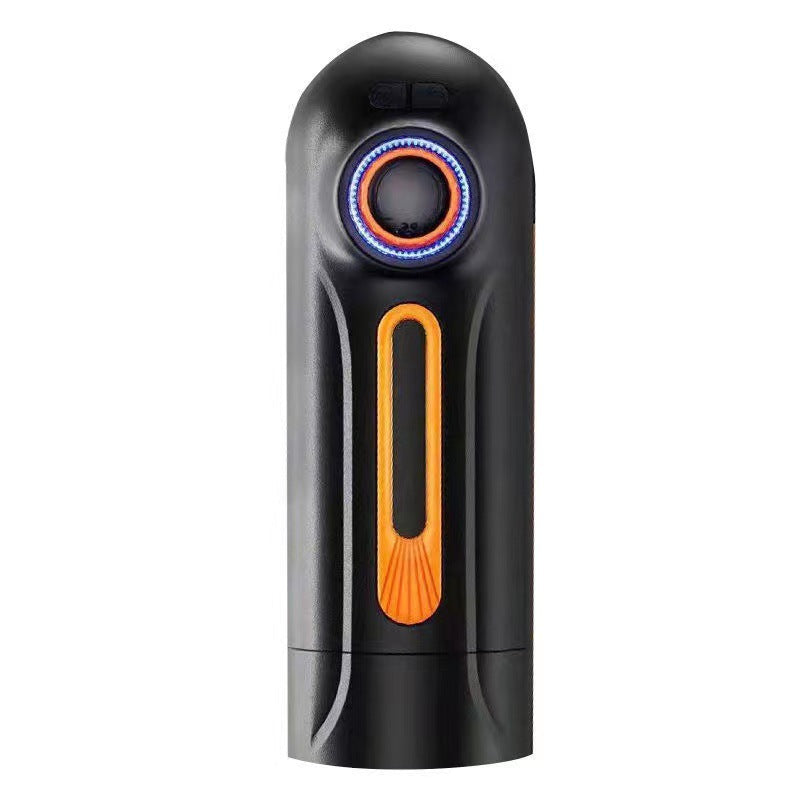 6 In 1 Automatic Telescopic Sucker Heating Sounding Masturbation Cup