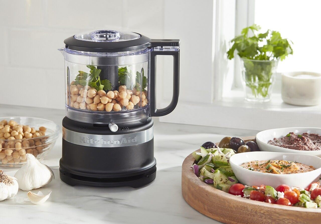 KitchenAid KFC3516ER 3.5 Cup Food Chopper, Empire Red