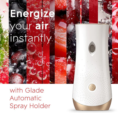 Glade Automatic Spray Air Freshener Refill, Scented Air Freshener for Home and Bathroom, Clean Linen, 6.2 Oz, 3 Count