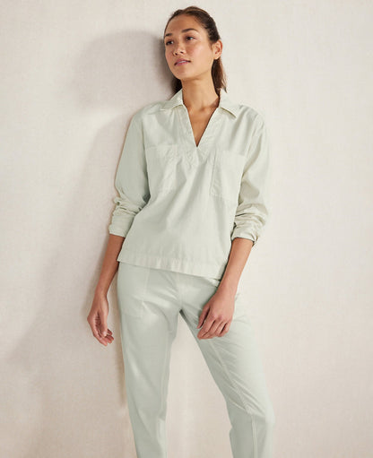 Haven Well Within Lightweight Twill Collared Popover