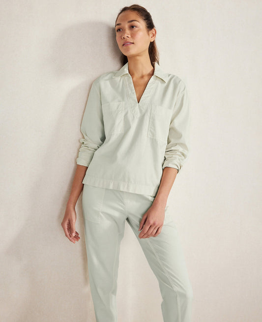 Haven Well Within Lightweight Twill Collared Popover
