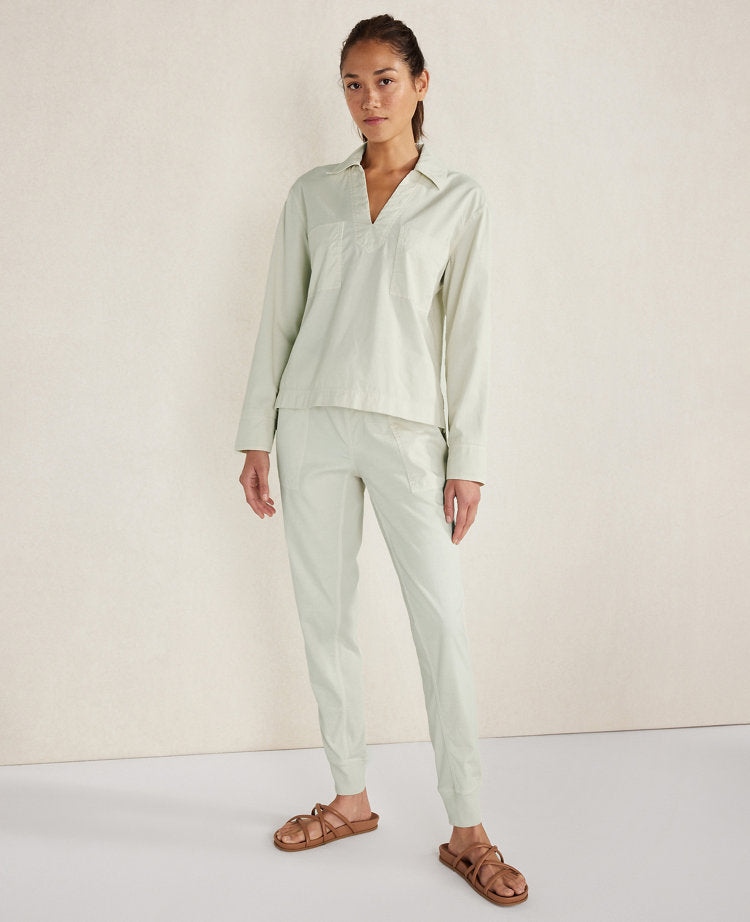 Haven Well Within Lightweight Twill Collared Popover