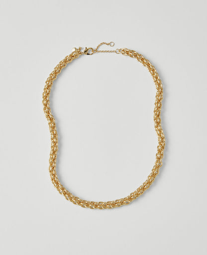 Metal Chain Chunky Necklace