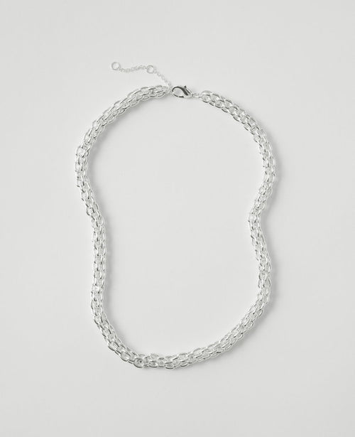 Metal Chain Chunky Necklace