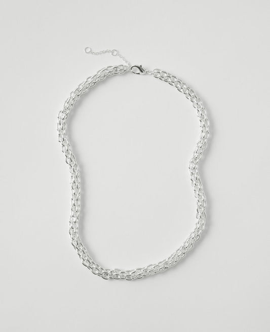 Metal Chain Chunky Necklace