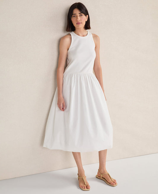 Haven Well Within Organic Cotton Drop Waist Bubble Dress