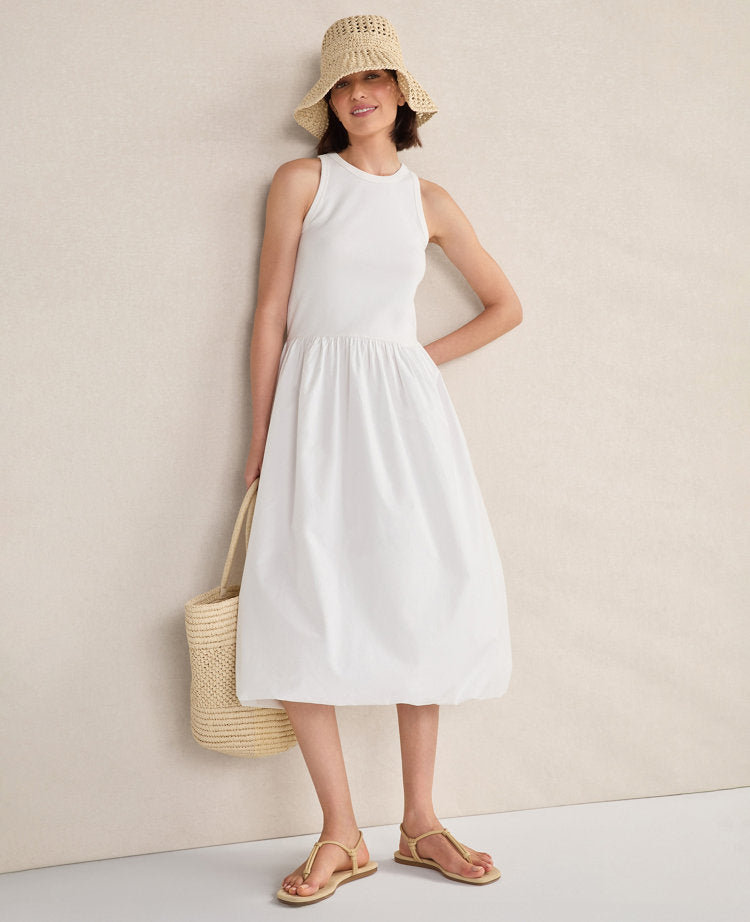 Haven Well Within Organic Cotton Drop Waist Bubble Dress