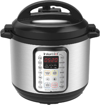 Instant Pot Duo Plus 9-in-1 Electric Pressure Cooker, Slow Cooker, Rice Cooker, Steamer, Sauté, Yogurt Maker, Warmer & Sterilizer, Includes App With Over 800 Recipes, Stainless Steel/Black, 8 Quart