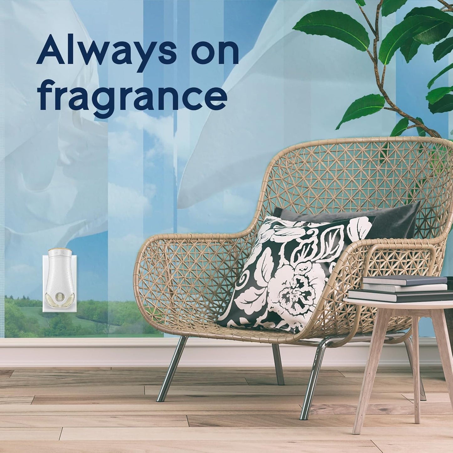 Glade PlugIns Refills Air Freshener, Scented and Essential Oils for Home and Bathroom, Apple Cinnamon, 3.35 Fl Oz, 5 Count