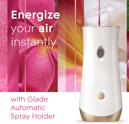 Glade Automatic Spray Air Freshener Refill, Scented Air Freshener for Home and Bathroom, Clean Linen, 6.2 Oz, 3 Count