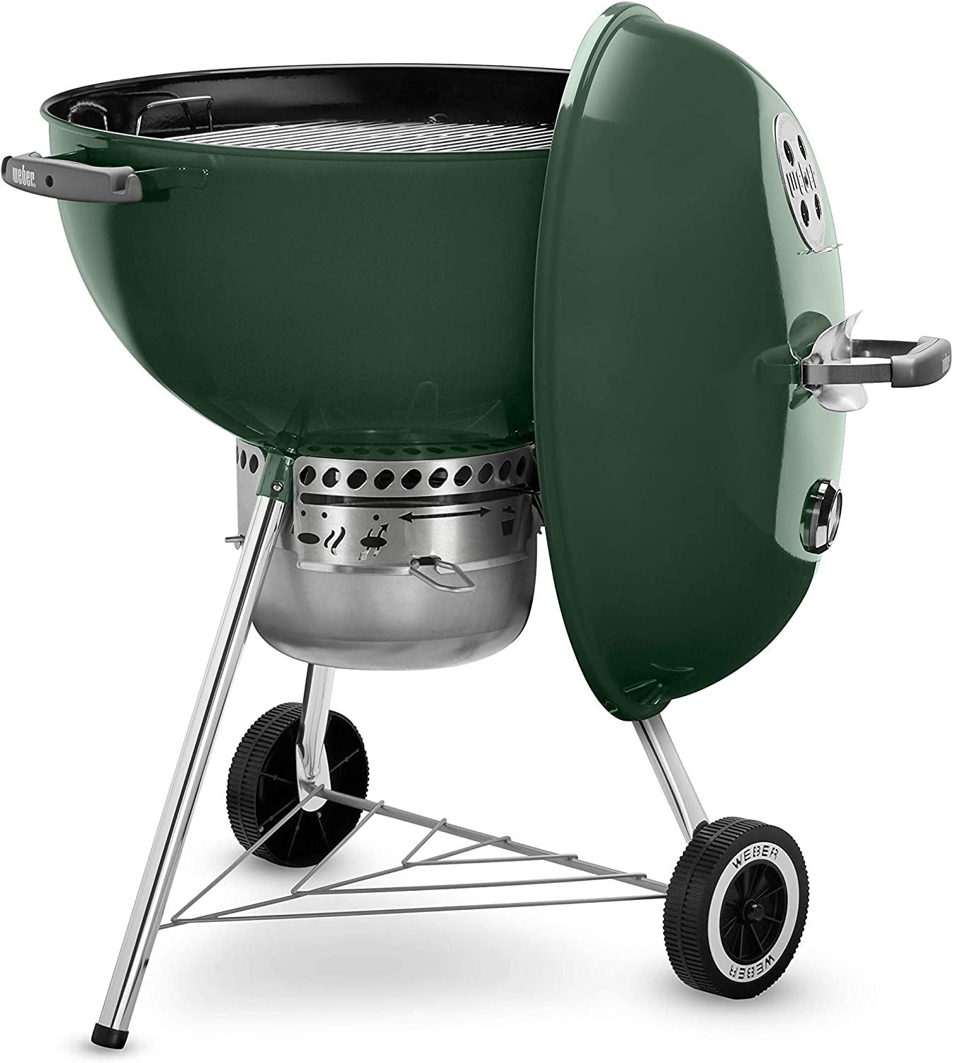 Weber Original Kettle Premium Charcoal Grill, 22-Inch, Black