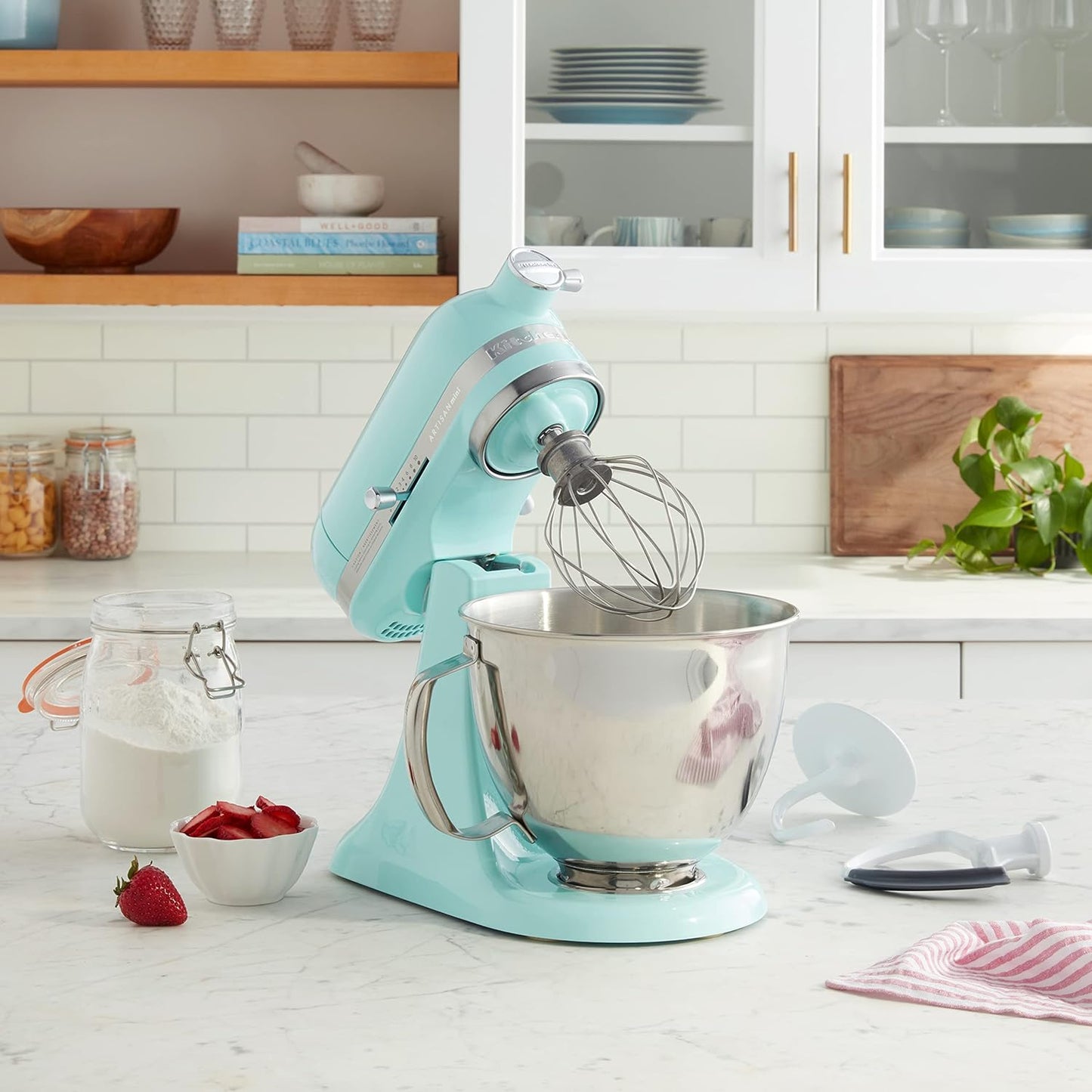 KitchenAid Artisan Mini 3.5 Quart Tilt-Head Stand Mixer - KSM3316X - Black Matte