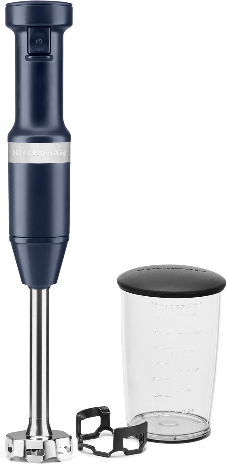 KitchenAid Variable Speed Corded Hand Blender KHBV53, Matte Black