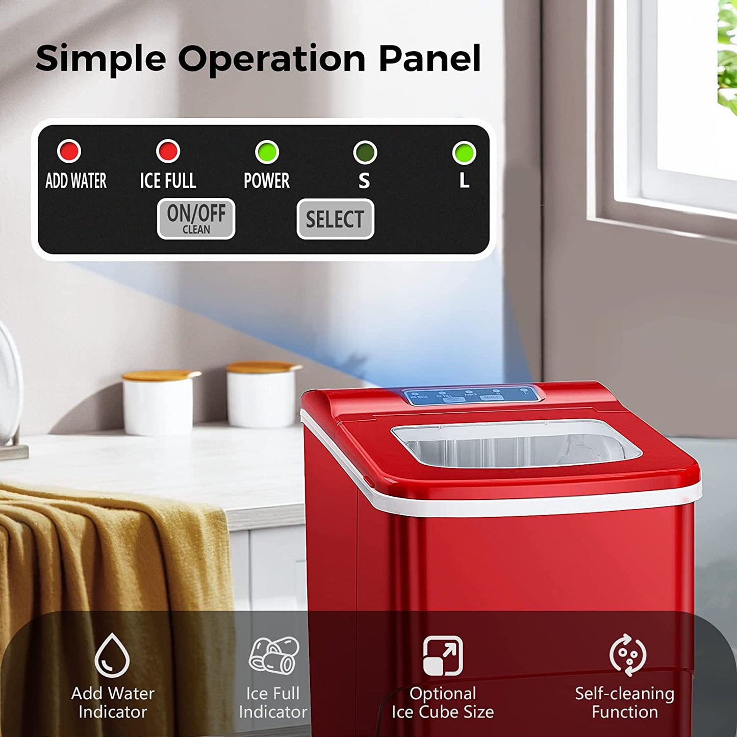 Portable Ice Makers Countertop