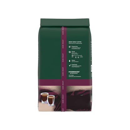 Starbucks Whole Bean Coffee, Dark Roast Coffee, Espresso Roast, 100% Arabica, 1 bag (40 oz)