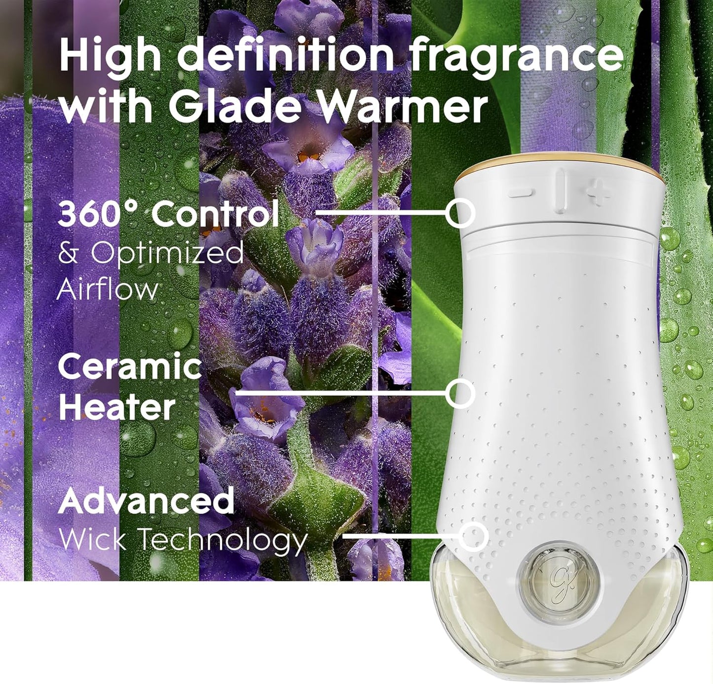 Glade PlugIns Refills Air Freshener, Scented and Essential Oils for Home and Bathroom, Apple Cinnamon, 3.35 Fl Oz, 5 Count