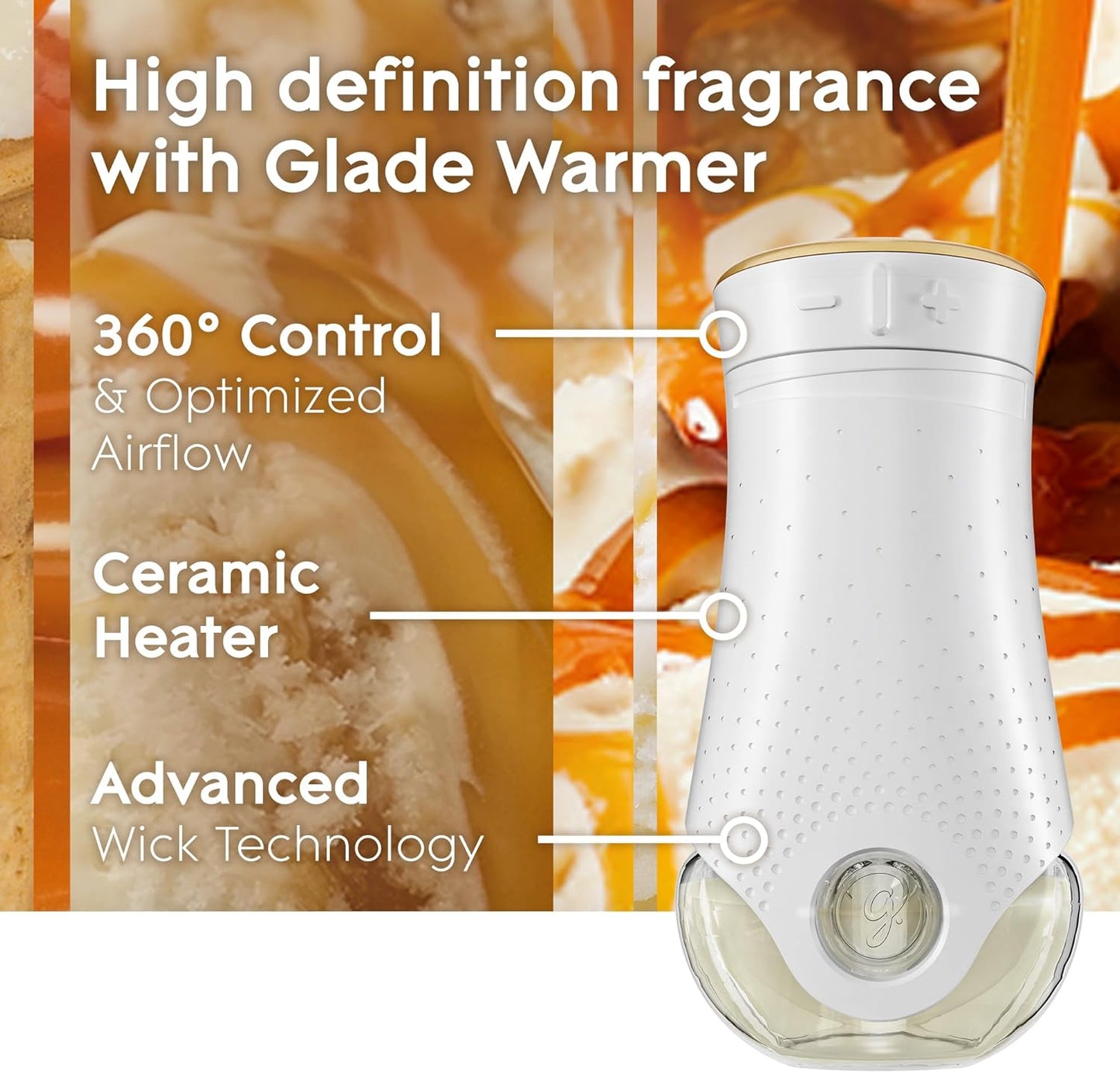 Glade PlugIns Refills Air Freshener, Scented and Essential Oils for Home and Bathroom, Apple Cinnamon, 3.35 Fl Oz, 5 Count