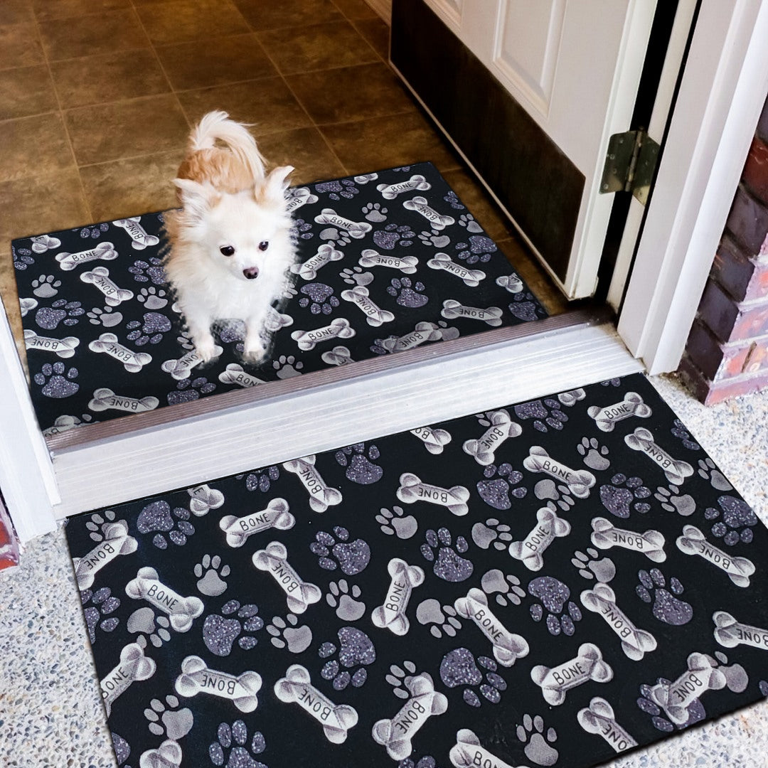 Washable Pet Paw Runner Rug - Non-Slip & Pet-Friendly
