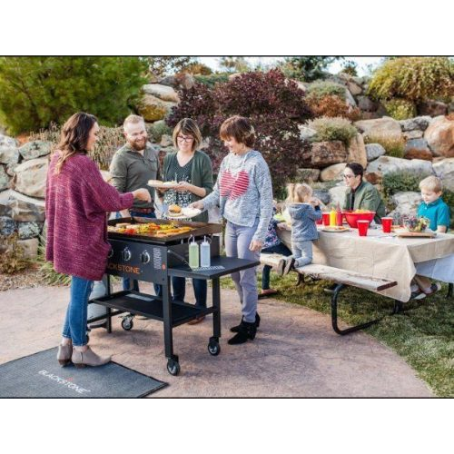 Blackstone 4-Burner 36′′ Griddle Cooking Station With Side Shelves