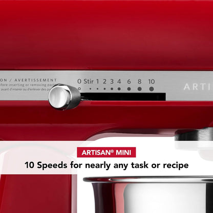 KitchenAid Artisan Mini 3.5 Quart Tilt-Head Stand Mixer - KSM3316X - Black Matte
