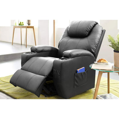 ✨Faux Leather Power Lift Recliner Chair with Massage and Heating Functions✨
