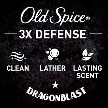 Old Spice Body Wash for Men, 24/7 Shower Fresh with Lasting Scent, Red Collection, Swagger with Cedarwood Scent, 24 fl oz (Pack of 2)