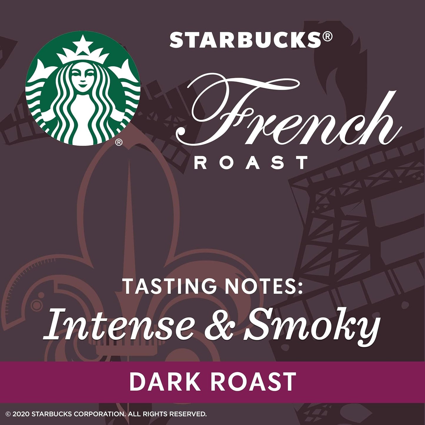 Starbucks Ground Coffee, Dark Roast Coffee, Caffè Verona, 100% Arabica, 1 bag (28 oz)