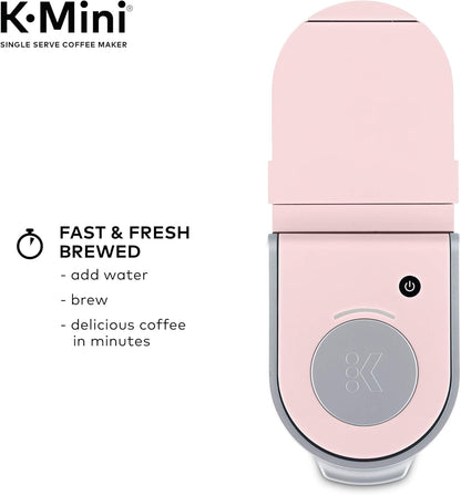 Keurig K-Mini Single Serve K-Cup Pod Coffee Maker, 6 to 12oz Brew size, with Cord Storage, Perfect for Small Spaces, Black