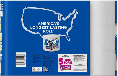 Scott Bath Tissue, 1, 100 Sheetsper Roll, 36 Count