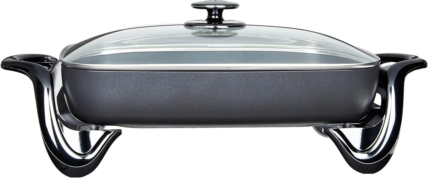 Presto 06852 16-Inch Electric Skillet with Glass Cover