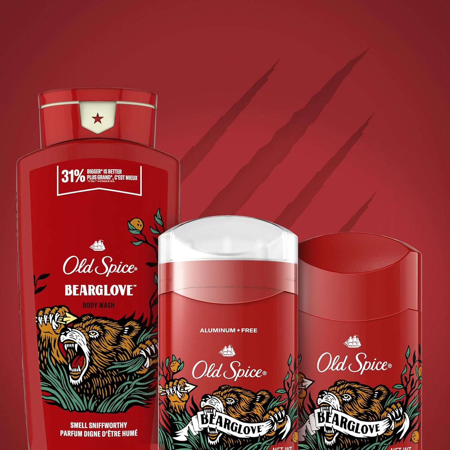 Old Spice Body Wash for Men, 24/7 Shower Fresh with Lasting Scent, Red Collection, Swagger with Cedarwood Scent, 24 fl oz (Pack of 2)