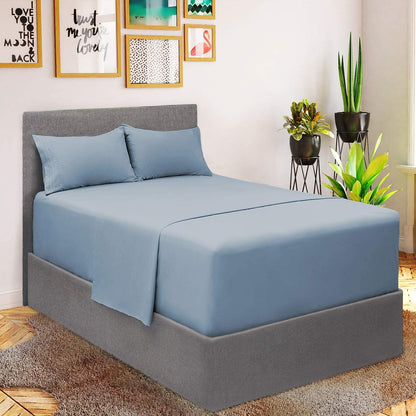 Queen Sheet Sett- 4 Piece